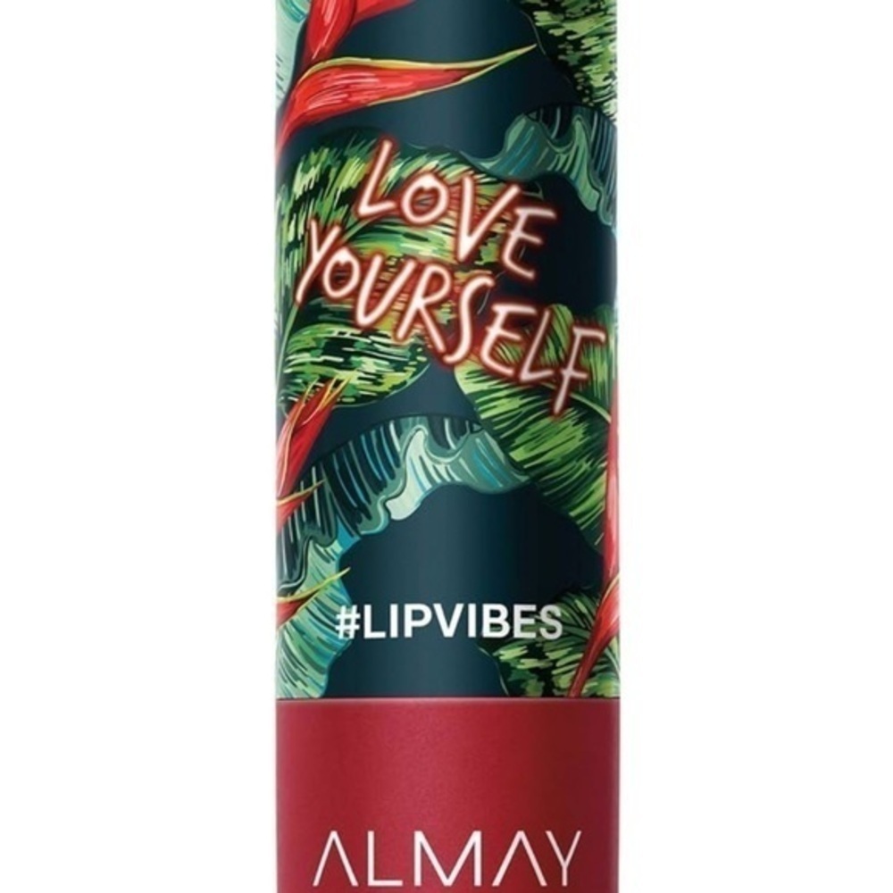 Almay Lip Vibes Lipstick matte 150 be fearless Red makeup New